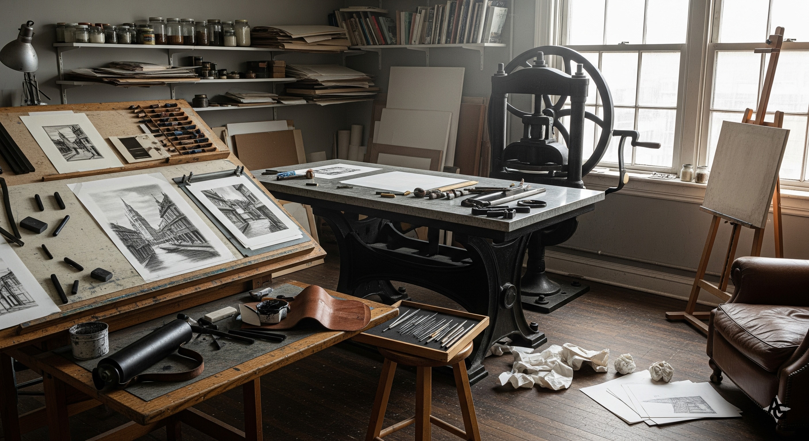 Studio artistico - vista 1